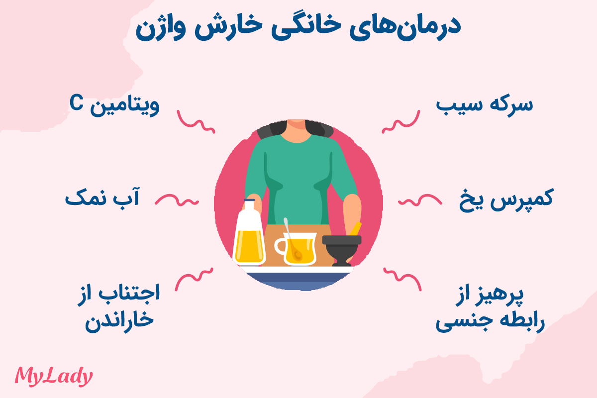 درمان خانگی خارش واژن
